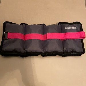 Women's Health Ankle / 2pc Wrist Weights 2 LB Pair